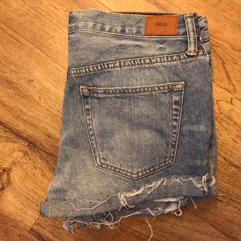 BDG Tomgirl Distressed Shorts
